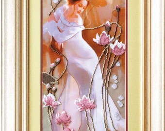 Bead embroidery kit Francesca art. B-584