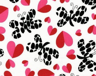 Robert Kaufman's Heart Garden in Bubble Gum Collection 11966 262