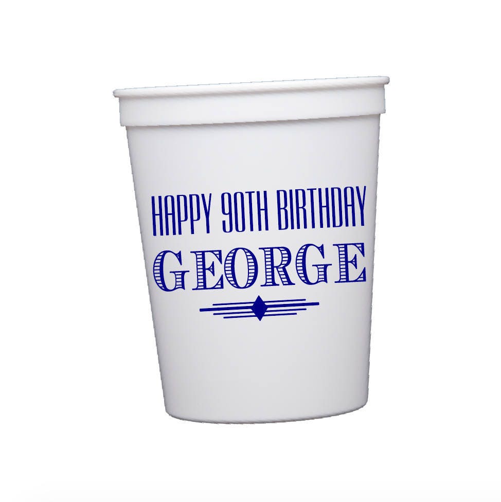 Adult birthday favors personalized birthday cups birthday