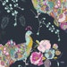Art Gallery Fabrics - Petal and Plume - Peacock Waltz Gala -1/4 yard increments