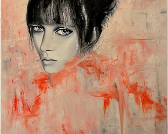 Zee - Fashion Oil Painting Art Print