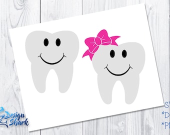 Tooth Fairy Pillow Design SVG/DXF/PNG