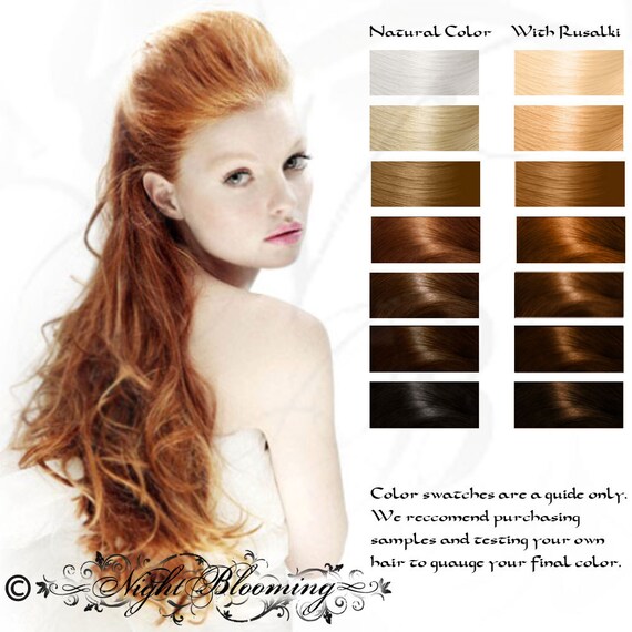Rusalki Strawberry Blonde Herbal Hair Color and Conditioner Rusalki Strawberry Blonde Herbal Hair Color and Conditioner