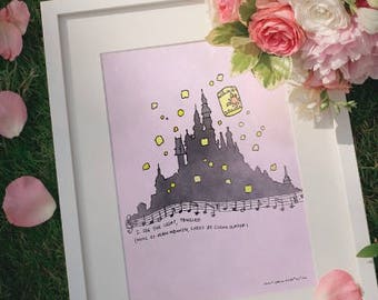Tangled: I See the Light print