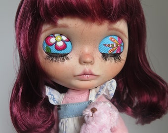 RESERVED-OOAK custom blythe doll-art doll "Caroline" by Xeiderdolls