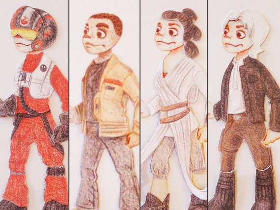 Star Wars Magnetic Character Creator Set