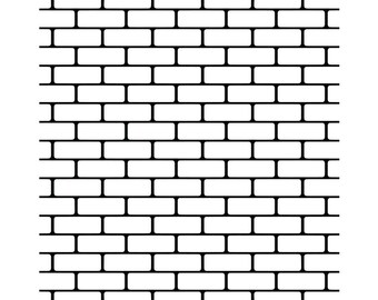 Brick wall svg | Etsy