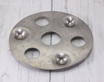 Vintage Serving farmhouse pot holders retro Country kitchen gadgets cook pot stand Metalcrafts rustic Metal Trivet Pan vintage trivets stand