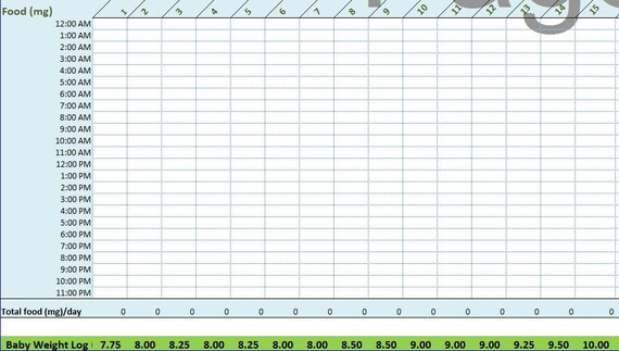 baby weight tracker