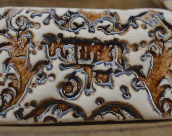 October 31st- Handmade Porcelain Bead Pair
