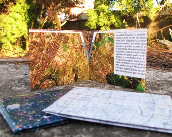 Upcycled Paper Wallet | Super thin | Vegan | Compact | Minimal
