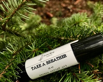 Stress relief -roll on, natural remedies, anxiety, aromatherapy oils, Immune boost, Relaxation