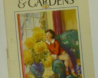 Better Homes & Gardens, November 1928, Vintage Magazine Cover