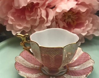 Vintage petit tea cup and saucer