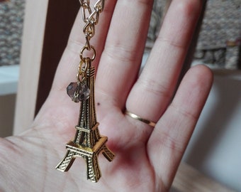 Eiffel tower necklace