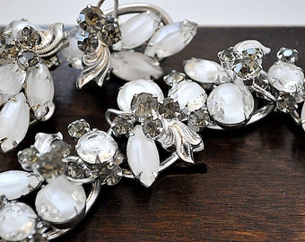 Vintage Bracelet and Earrings Delizza and Elster