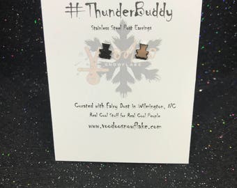 ThunderBuddy “Teddy Bear” Earrings