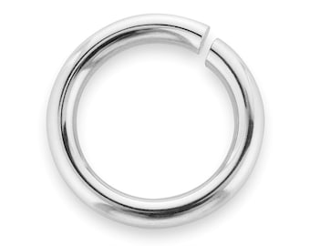 10 Pcs 6 mm 19ga Sterling Silver Open Jump Ring (SS19GOJR06)