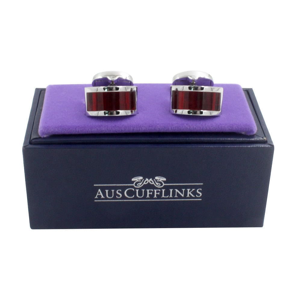 40th-wedding-anniversary-gift-for-husband-ruby-red-cufflinks