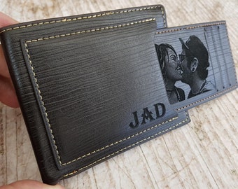 genuine leather mens wallet, engraved mens wallet, personalized mens wallet, anniversary gifts for men, leather wallet, gift for mens