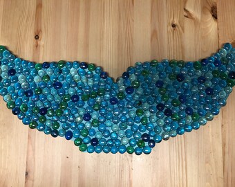 Mermaid tail wall decor