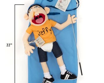Jeffy Jeffy puppet doll Official SML puppet Youtub movies