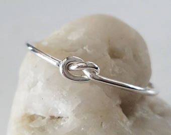 Silver Knot Ring-Sterling SIlver Knot Ring