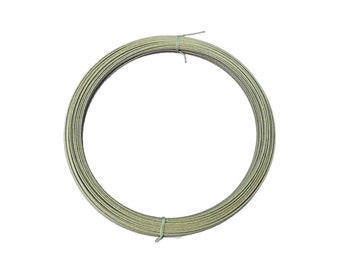 JZMW19 - Wrapped Millinery Wire by the Yard #19 Gauge