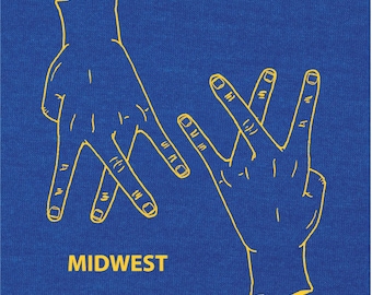 MIDWEST LIFE! - T-shirt - Screen Printed