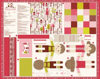 Just Another Walk in the Woods (20520 11) Doll Panel Multi by Stacy Iest Hsu - 1 panel
