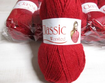 Oxford Classic Worsted Yarn in Red Wine