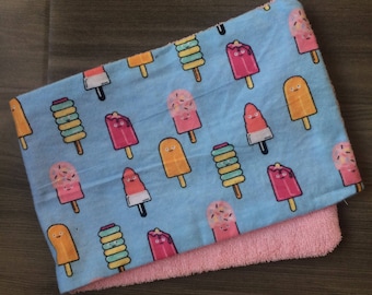 Popsicle Burp Cloth | Newborn, Nursing, Baby Shower, Gift Idea