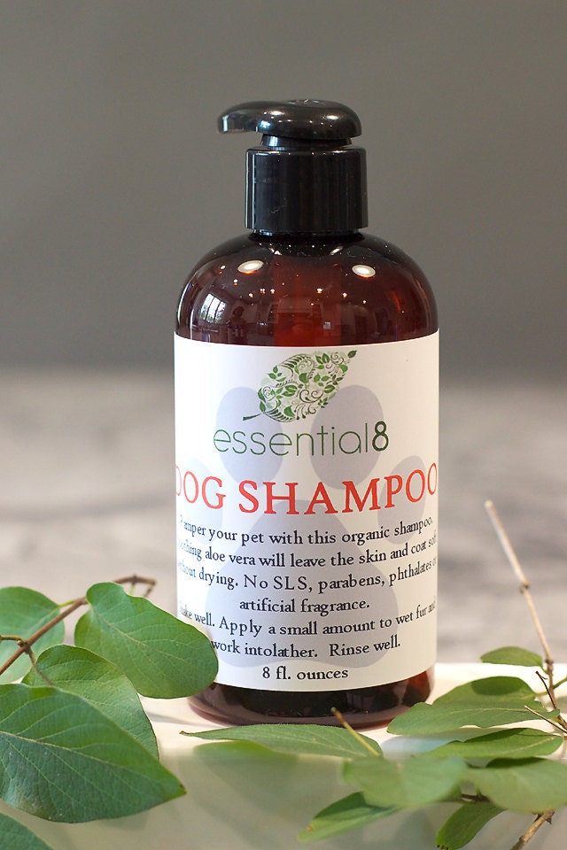 Organic Sulfate Free Dog Shampoo All Natural Forumla to