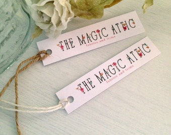 50 Business Gift Tags - Your Logo