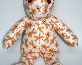 Gingerbread Men Vintage Style Teddy