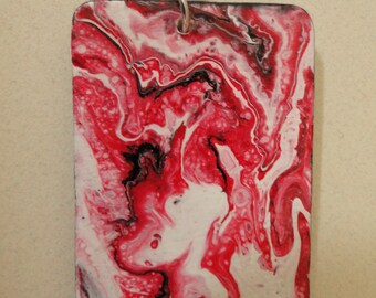 Mini Masterpiece Acrylic Art Pendant #9