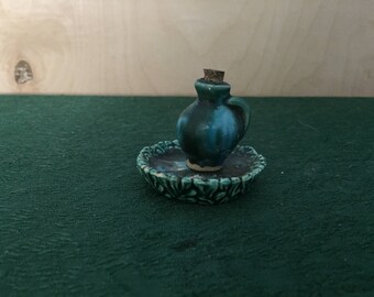 Tiny Pitcher and Dish