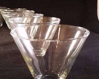 Stemless Martini Glasses Set of 6