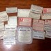 Vintage set of 16 Pharmacy Medicine labels