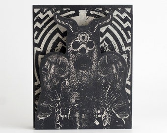 Screenprinted Shrine Grey