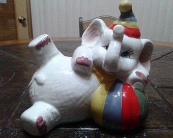 Circus elephant bank
