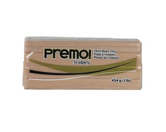 PREMO SCULPEY Beige Polymer Clay Oven Bake Professional Quality