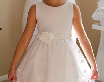 First Communion Dress - Named "Andrea"