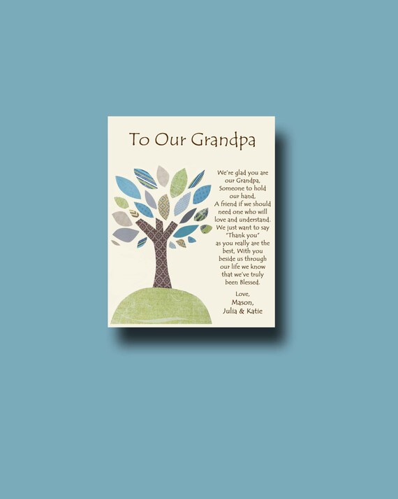 Download Items similar to Grandfather gift - Personalized gift for ...