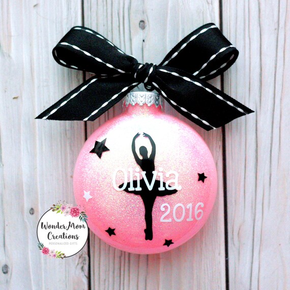 Ballerina Dance Ornament Personalized Ballet Teacher