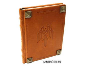 Hard in Hightown - all 19 chapters, handmade, leather binding, rivets, Dragon Age Inquisition, Varric Tethras