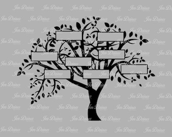 Free Free Family Tree With Leaves Svg 96 SVG PNG EPS DXF File