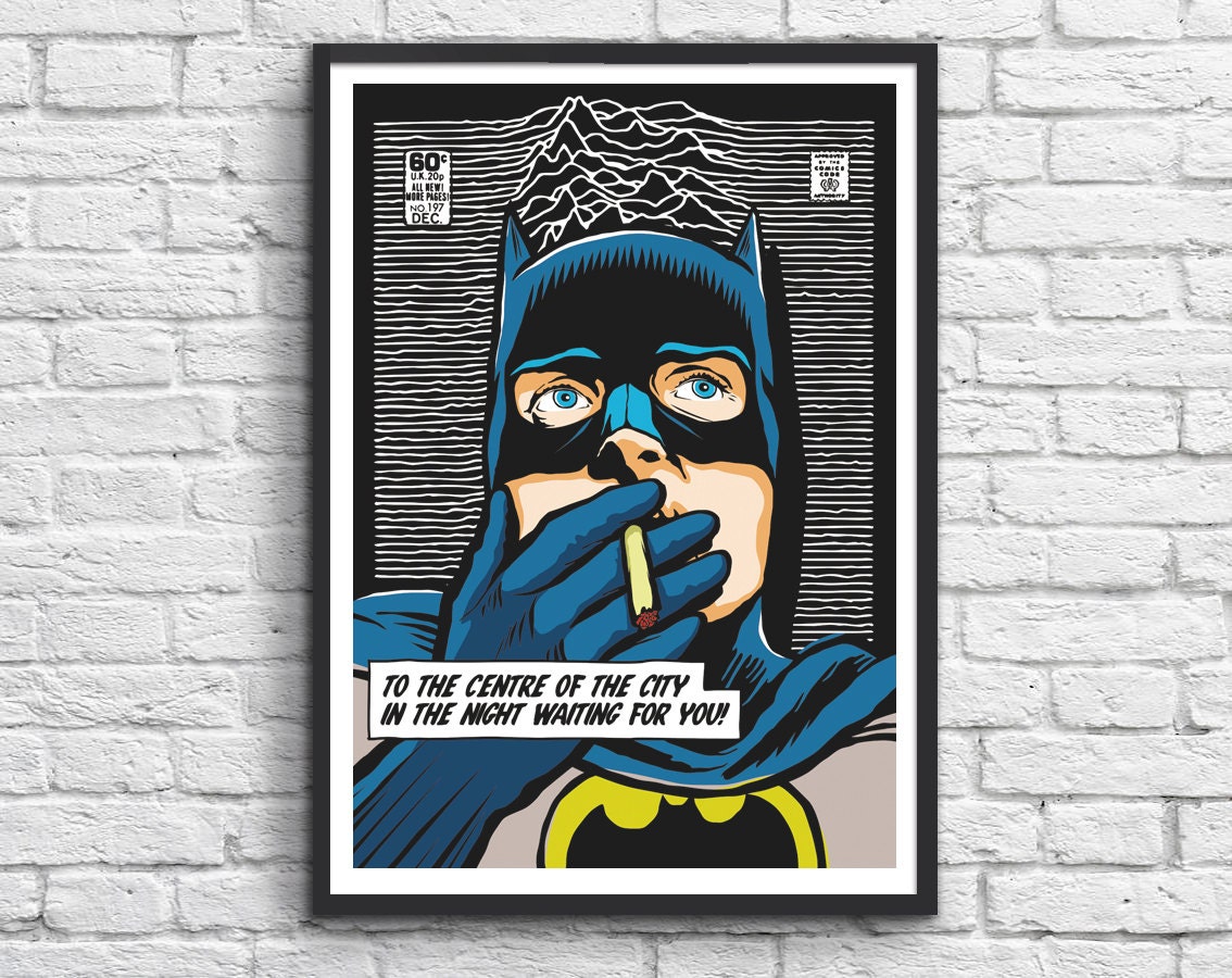 Art-Poster 50 x 70 cm Batman joy division