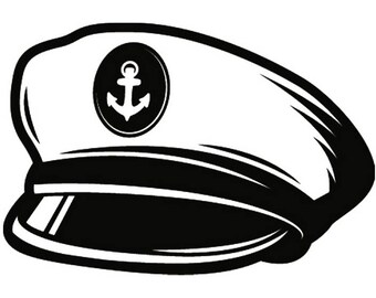 Download Sailor Skull 2 Nautical Hat Naval Navy Ship Boat Captain Cap