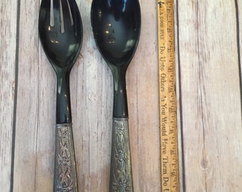 Vintage Silver Plated Serving Utensils